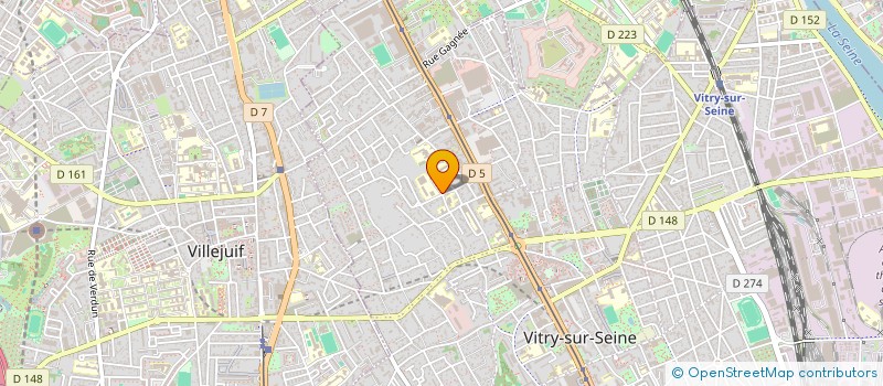 localisation de l'entreprise 843 520 610  à VITRY-SUR-SEINE