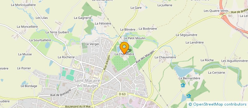 localisation de l'entreprise 843 522 830   SEVREMOINE