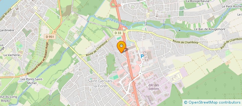 localisation de l'entreprise 843 526 179   VINEUIL