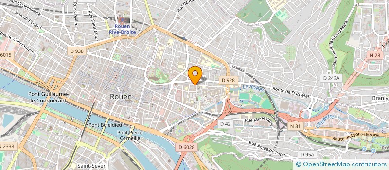 localisation de l'entreprise 843 527 276   ROUEN