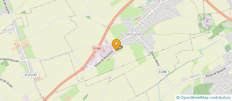 localisation de l'entreprise 843 529 744   SAINT-MARTIN-LEZ-TATINGHEM