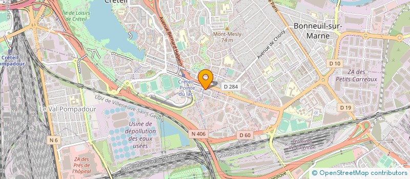 localisation de l'entreprise 843 530 544   CRETEIL