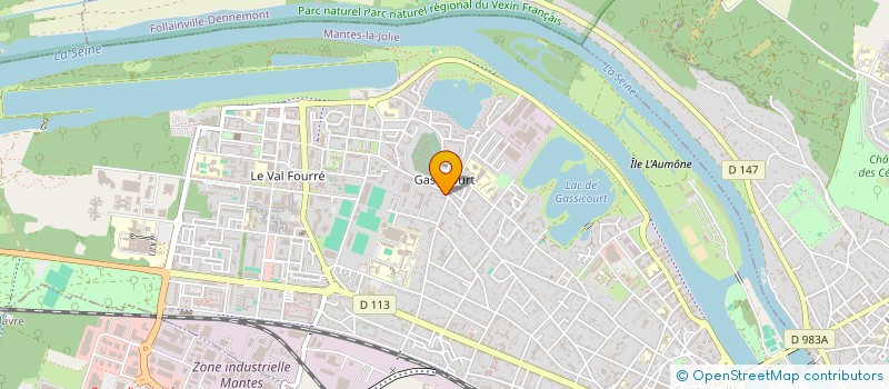 localisation de l'entreprise 843 531 914   ROSNY-SUR-SEINE