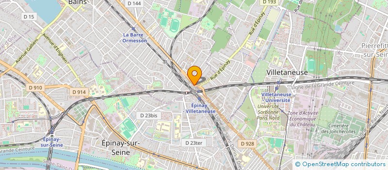 localisation de l'entreprise 843 534 751   DEUIL-LA-BARRE