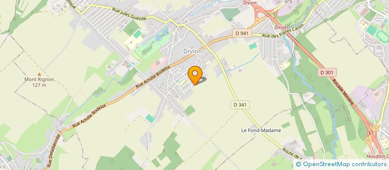 localisation de l'entreprise 843 536 418   DIVION