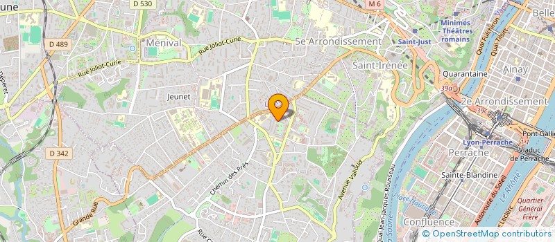 localisation de l'entreprise 843 549 965   SAINTE-FOY-LES-LYON