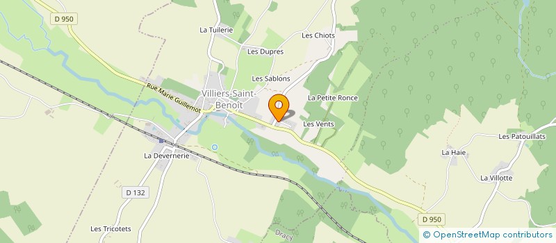 localisation de l'entreprise 843 554 676   VILLIERS-SAINT-BENOIT