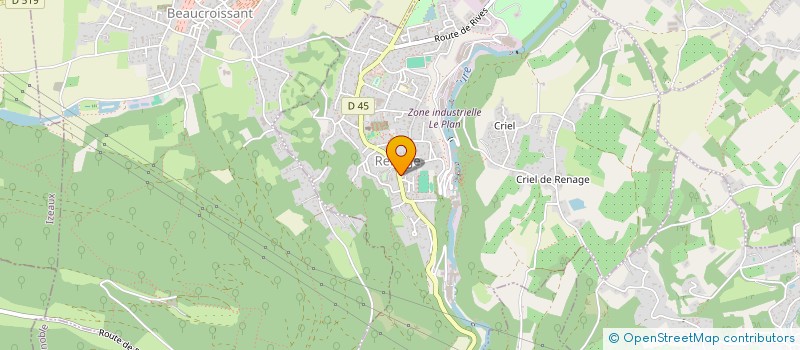 localisation de l'entreprise 843 554 692   RENAGE