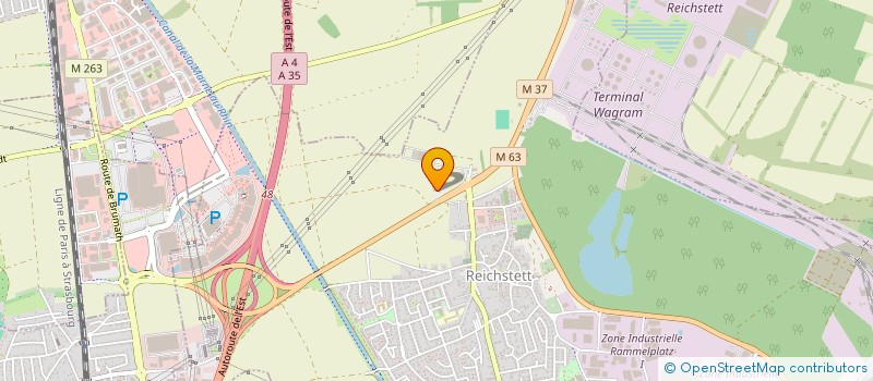 localisation de l'entreprise 843 561 069   STRASBOURG