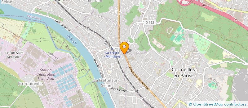 localisation de l'entreprise 843 574 559   CARRIERES-SOUS-POISSY