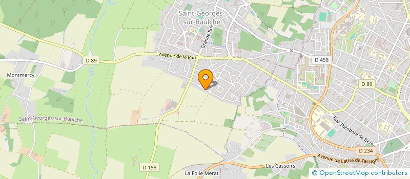 localisation de l'entreprise 843 620 352   SAINT-GEORGES-SUR-BAULCHE