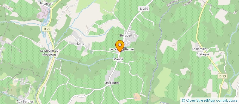 localisation de l'entreprise 843 627 456   HAUX