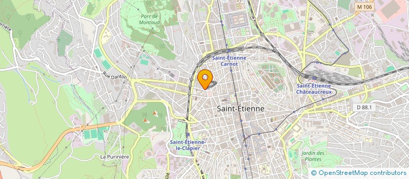 localisation de l'entreprise 843 632 019   LE CHAMBON-FEUGEROLLES