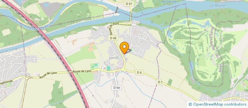 localisation de l'entreprise 843 638 313   JONS