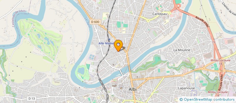 localisation de l'entreprise 843 638 370  à ALBI