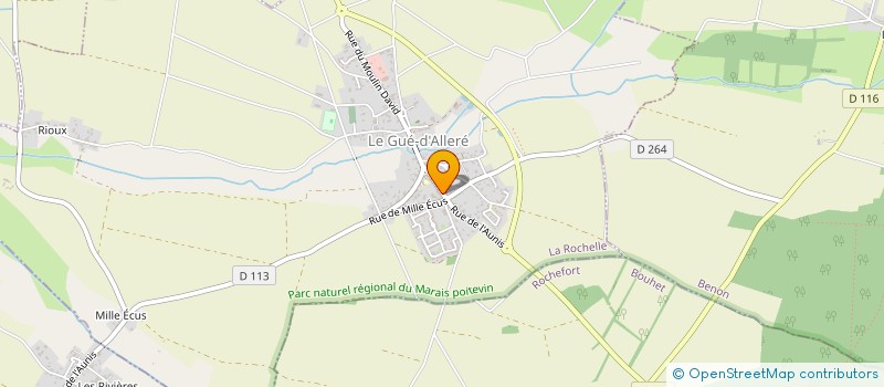 localisation de l'entreprise 843 646 548   LE GUE-D'ALLERE