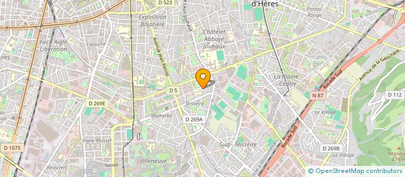localisation de l'entreprise 843 674 755 à GRENOBLE