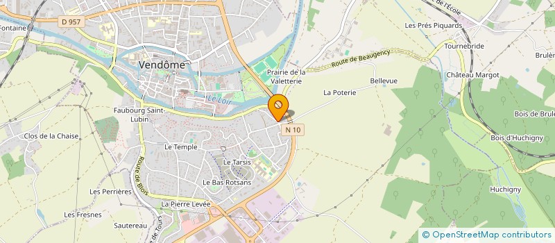 localisation de l'entreprise 843 676 545   VENDOME