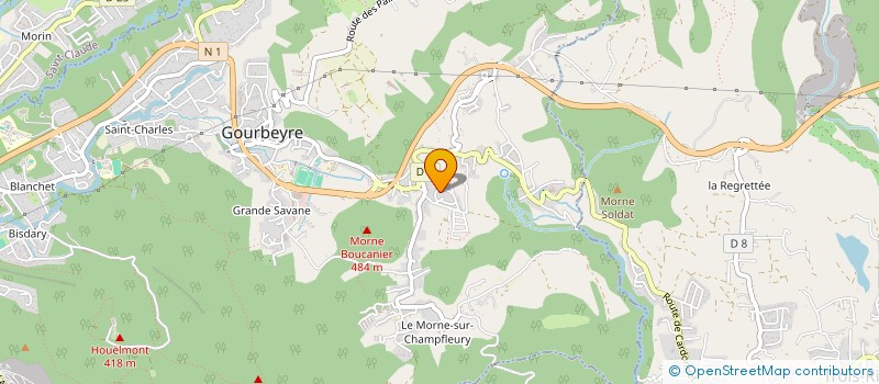 localisation de l'entreprise 843 678 350   GOURBEYRE