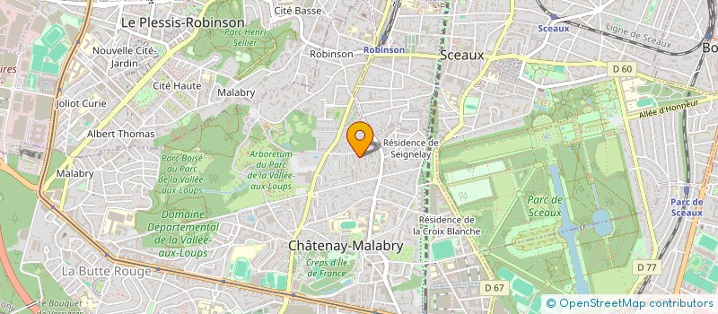 localisation de l'entreprise 843 678 418   CHATENAY-MALABRY