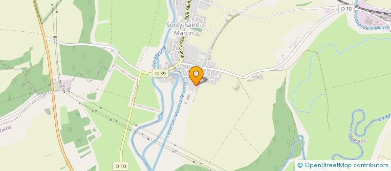 localisation de l'entreprise 843 685 009 à SORCY-SAINT-MARTIN