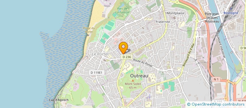 localisation de l'entreprise 843 702 549   BOULOGNE-SUR-MER