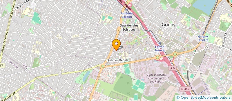 localisation de l'entreprise 843 709 981   NOYON