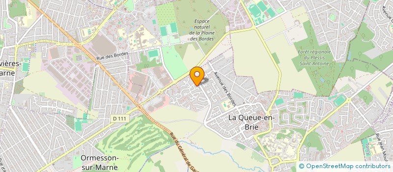 localisation de l'entreprise 843 737 685   LA QUEUE-EN-BRIE