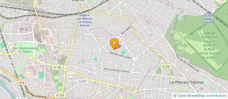 localisation de l'entreprise 843 738 030   CHAMPIGNY-SUR-MARNE