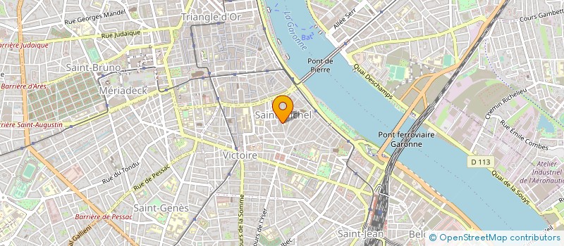 localisation de l'entreprise 843 752 304   BORDEAUX