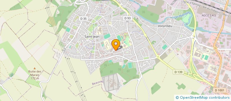 localisation de l'entreprise 843 764 309   BEAUVAIS