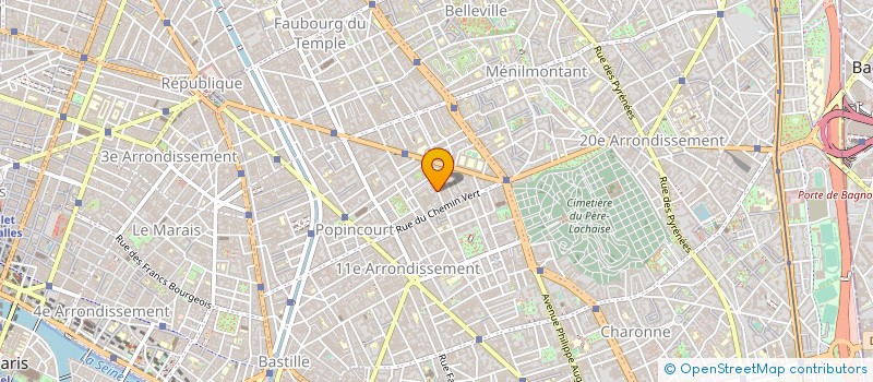 localisation de l'entreprise 843 775 834   PARIS