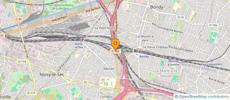 localisation de l'entreprise 843 776 873   NOISY-LE-SEC