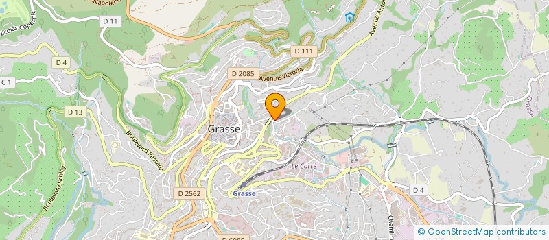 localisation de l'entreprise 843 790 700   GRASSE