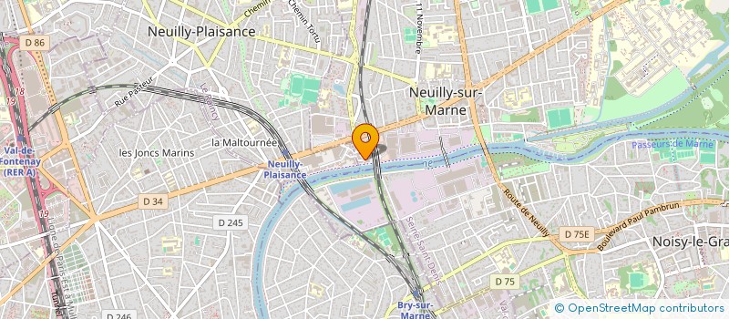 localisation de l'entreprise 843 796 624 à NEUILLY-SUR-MARNE