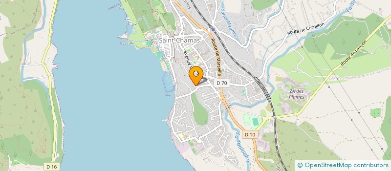 localisation de l'entreprise 843 812 728   SAINT-CHAMAS