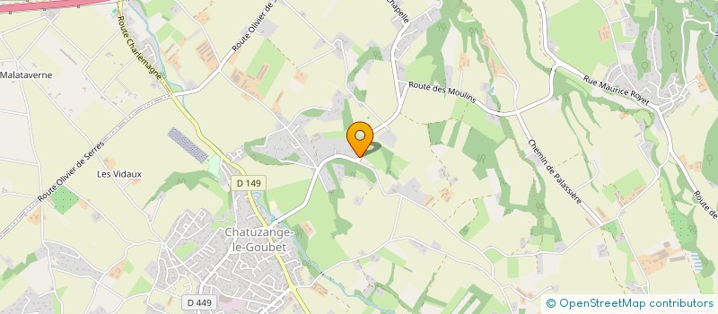 localisation de l'entreprise 843 813 445   ETOILE-SUR-RHONE