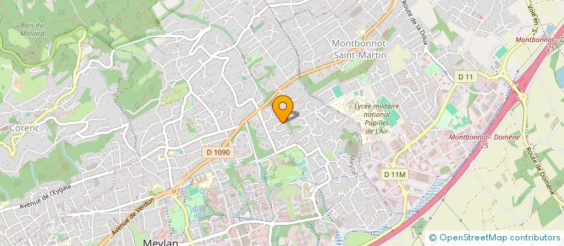 localisation de l'entreprise 843 814 518  à MEYLAN