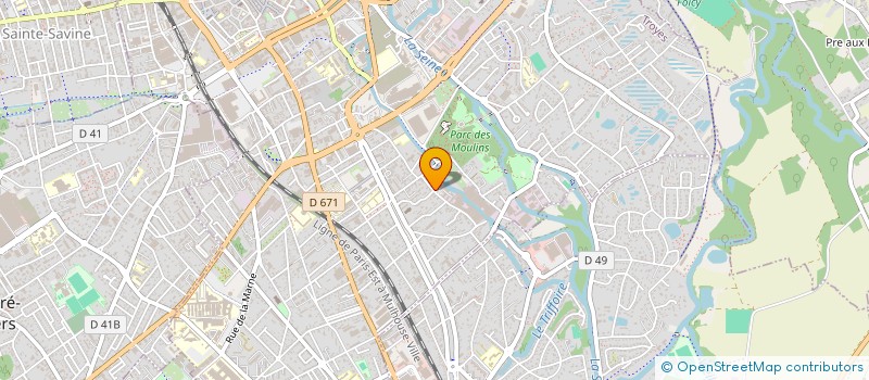 localisation de l'entreprise 843 815 606   SAINT-ANDRE-LES-VERGERS