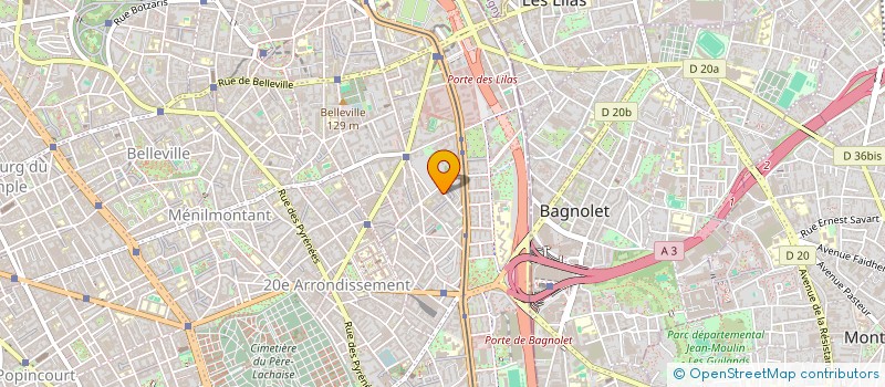 localisation de l'entreprise 843 816 158   PARIS