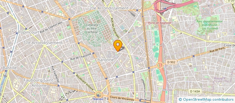 localisation de l'entreprise 843 816 208   CRETEIL