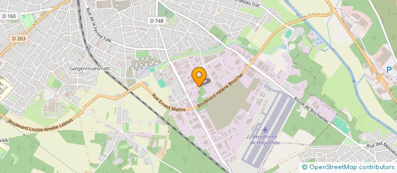 localisation de l'entreprise 843 864 398   HAGUENAU