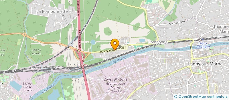 localisation de l'entreprise 843 869 835   PARIS