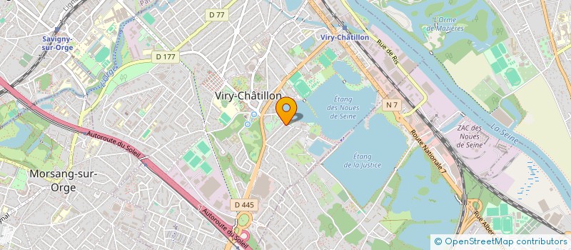 localisation de l'entreprise 843 887 308 à VIRY-CHATILLON