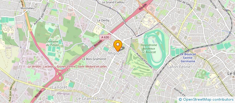 localisation de l'entreprise 843 901 778   PESSAC