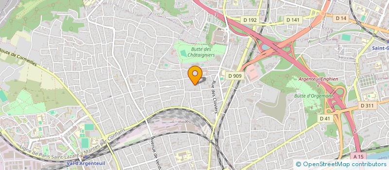 localisation de l'entreprise 843 926 114   ARGENTEUIL