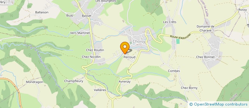 localisation de l'entreprise 843 926 791   CHOISY