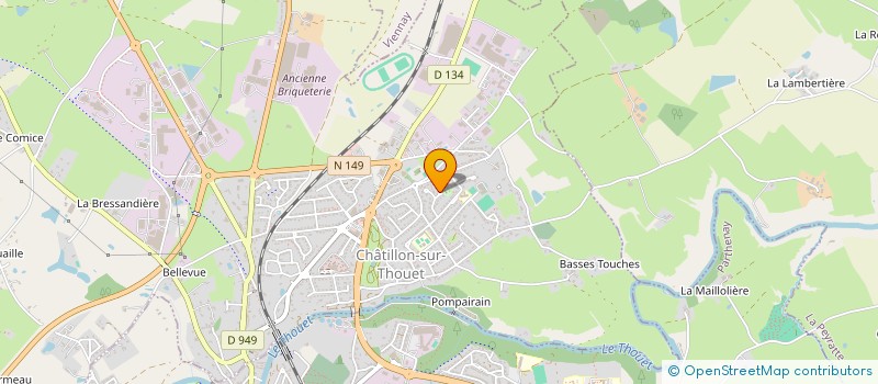 localisation de l'entreprise 843 949 462   LE TALLUD