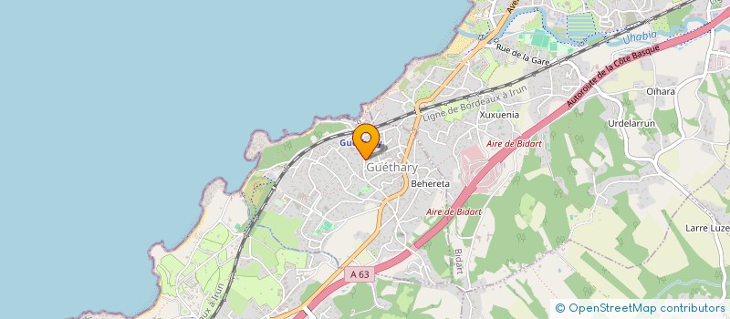 localisation de l'entreprise 843 954 736   HENDAYE