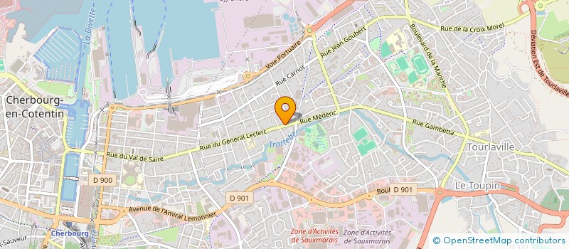 localisation de l'entreprise 843 957 671   CHERBOURG-EN-COTENTIN